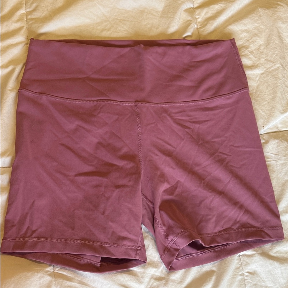 Lululemon Athletica Mauve Bike Shorts
